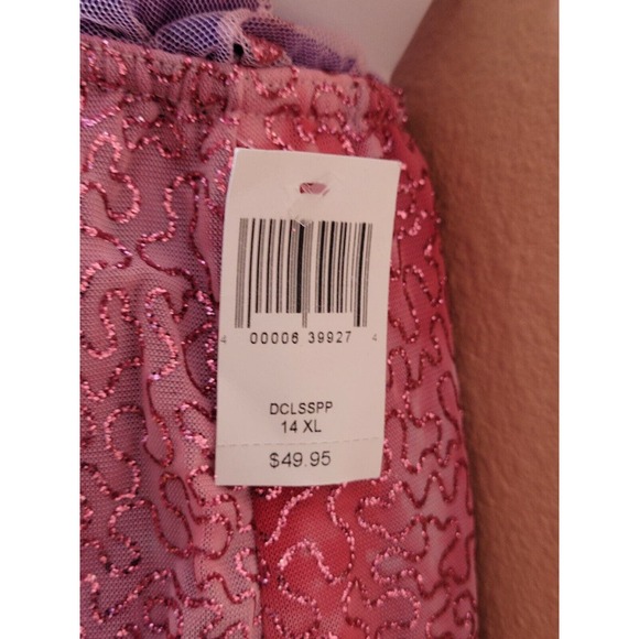 Disney Cruise Line Parks Ariel Little Mermaid 3pc Costume Sz 14 XL Tail Youth - Picture 9 of 10